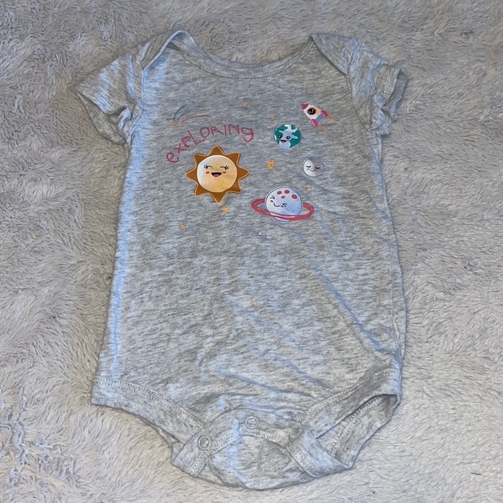(3 for $10) George space bodysuit